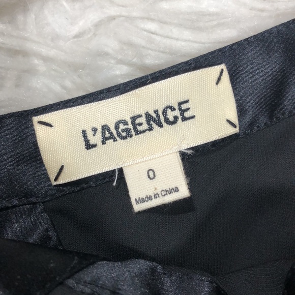 L'Agence Silk Black Marvella Maxi Halter Dress - Picture 3 of 15